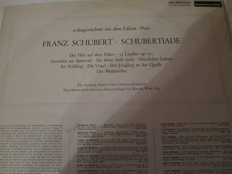 Schubertiade, Klassik Schallplatte, Vinyl in Warngau
