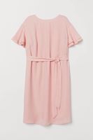 H&M Mama Kleid mit Volantärmeln Rosa Schwanger Umstand Sommer S Bayern - Greußenheim Vorschau