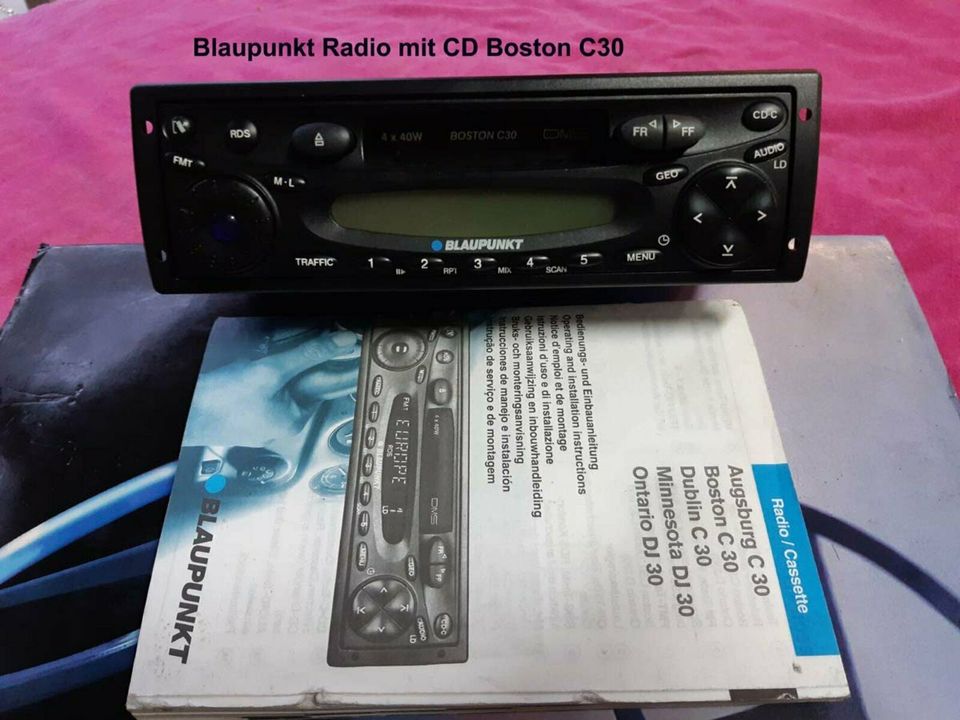 Blaupunkt Radio mit CD Boston C30 in Köln