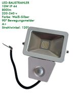 LED Strahler 10-W mit Bewegungsmelder Kabel 0,3 m Leuchtmittel Hessen - Hanau Vorschau
