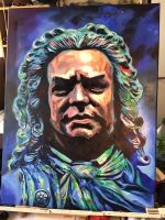 Komponist Johann Sebastian Bach Portrait Ölgemälde Bild Kunst Häfen - Bremerhaven Vorschau