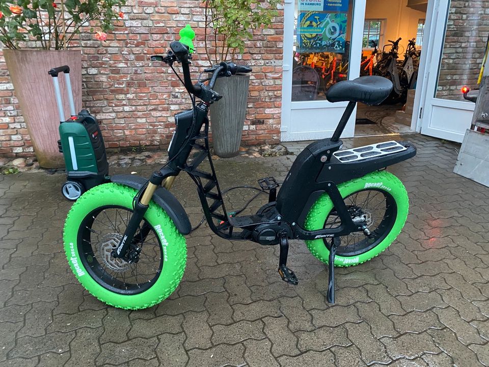 ⚡️ Fantic Issimo Urban Fun E-Bike Mofa Moped Fahrrad eBike E-Bike Tiefeinstieg 25kmh Pedelec ⚡️ in Hamburg