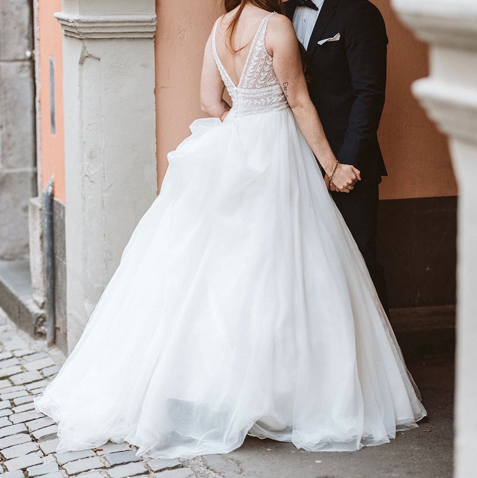 Brautkleid Rosa Clara Größe 36 in Köln