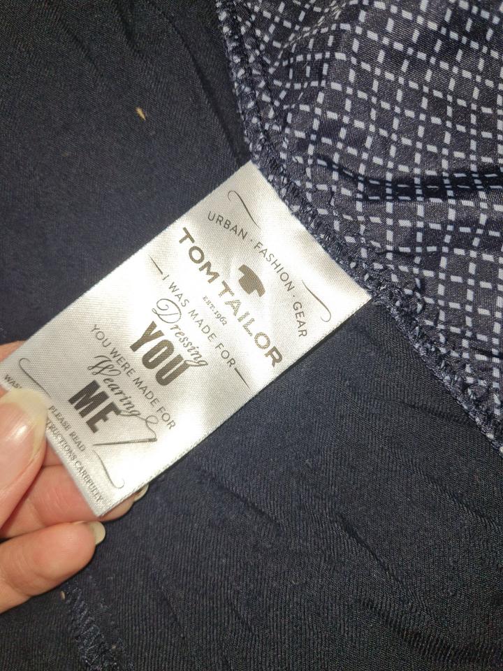 Tom.tailor cardigan sweatjacke blau gr 40 3 4 arm in Gladbeck