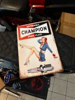 Blechschild Champion Spark Plugs Werkstatt Vintage Deko 20x30cm Sachsen-Anhalt - Jessen (Elster) Vorschau