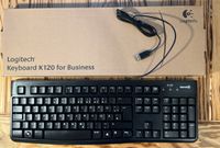 Logitech Tastatur K120 deutsch USB OVP Niedersachsen - Uplengen Vorschau