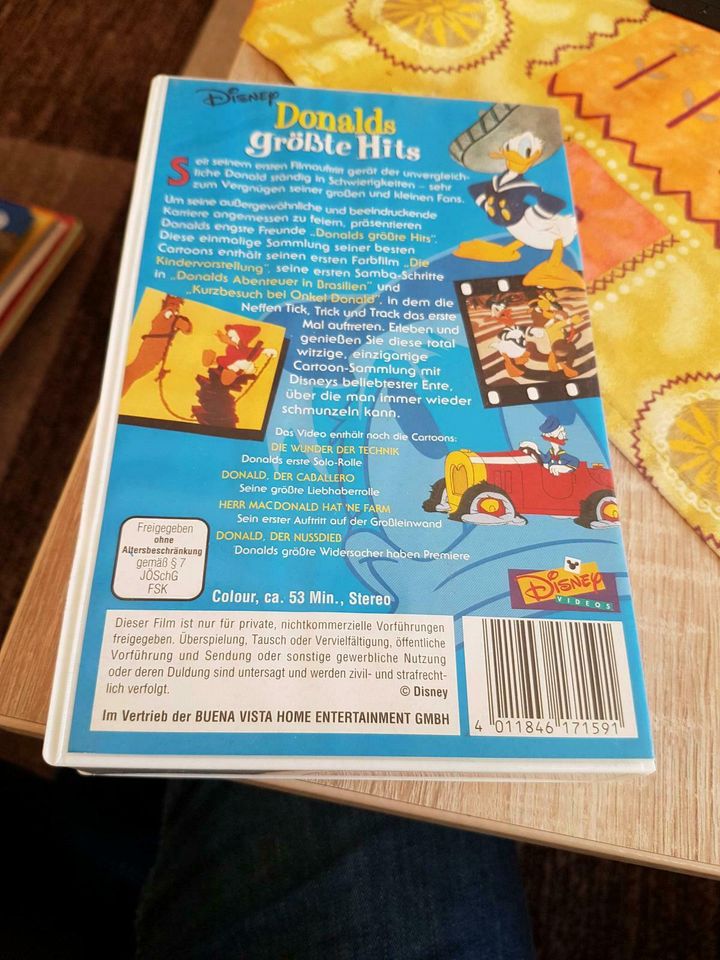 Video Kassette Donalds grösste Hits in Hofgeismar