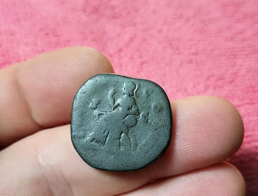 Römische Münze Antonius Pius in Overath