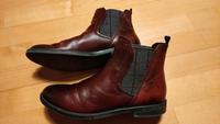 Stiefeletten / Chelsea Boots, dunkelrot, Marco Tozzi, Größe 38 Bayern - Mönchberg Vorschau