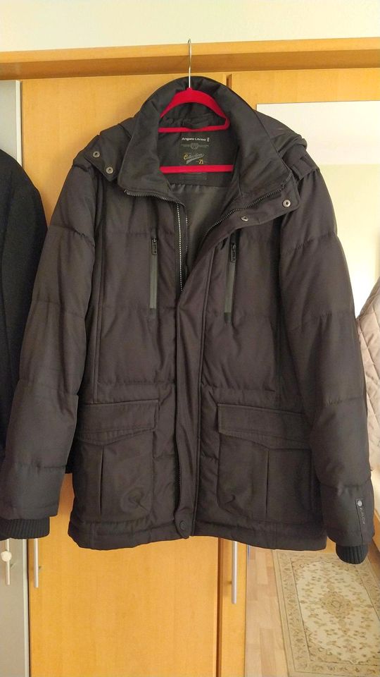 dicke Herren Winter-Jacke XL in schwarz, Polyester - neuwertig‼️ in Dresden