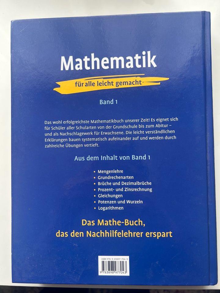 Ignaz Walter Mathematik Übung und Erklärung in Fulda