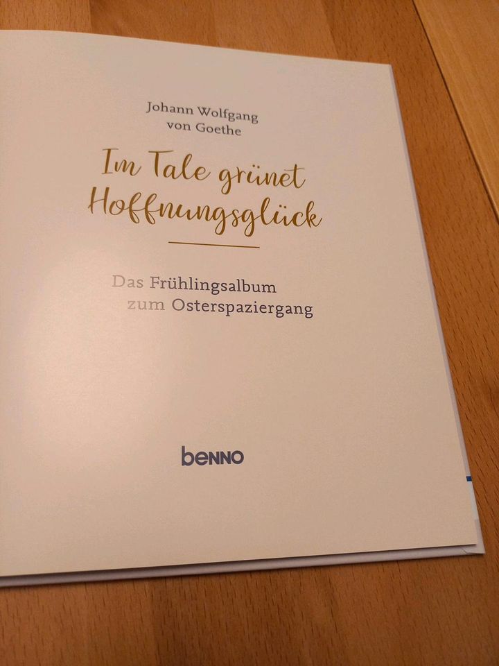 Buch von Goethe Gedichte Frühlingsgedichte in Langenfeld