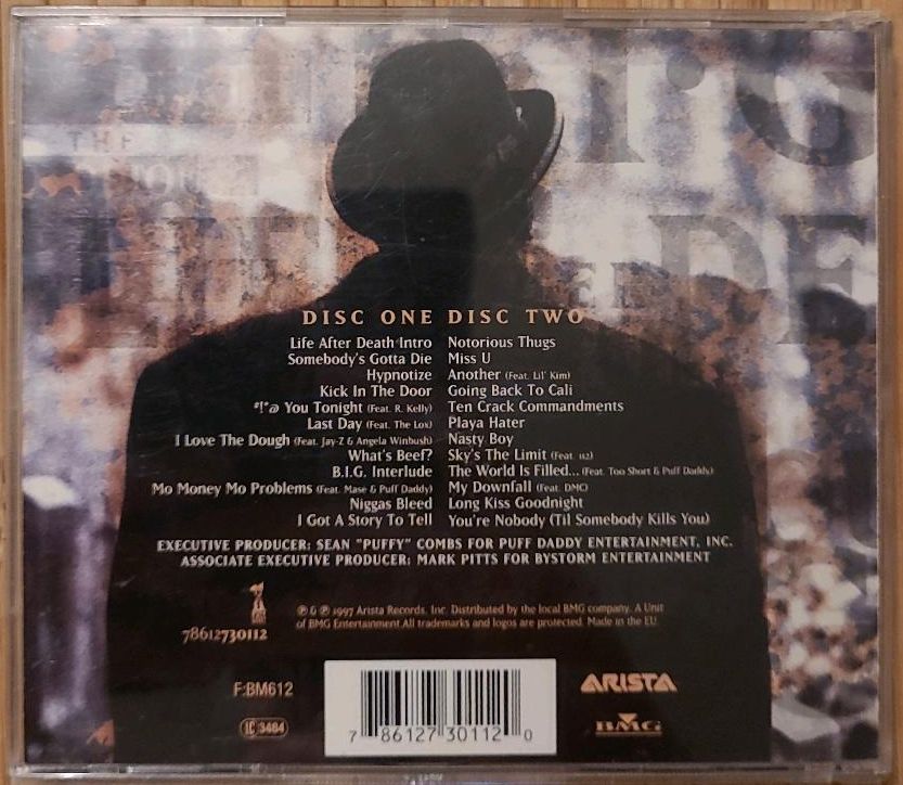 Notorious B.I.G. Life After Death Rap Hip Hop CD G-Funk Junior Ma in Fuldabrück