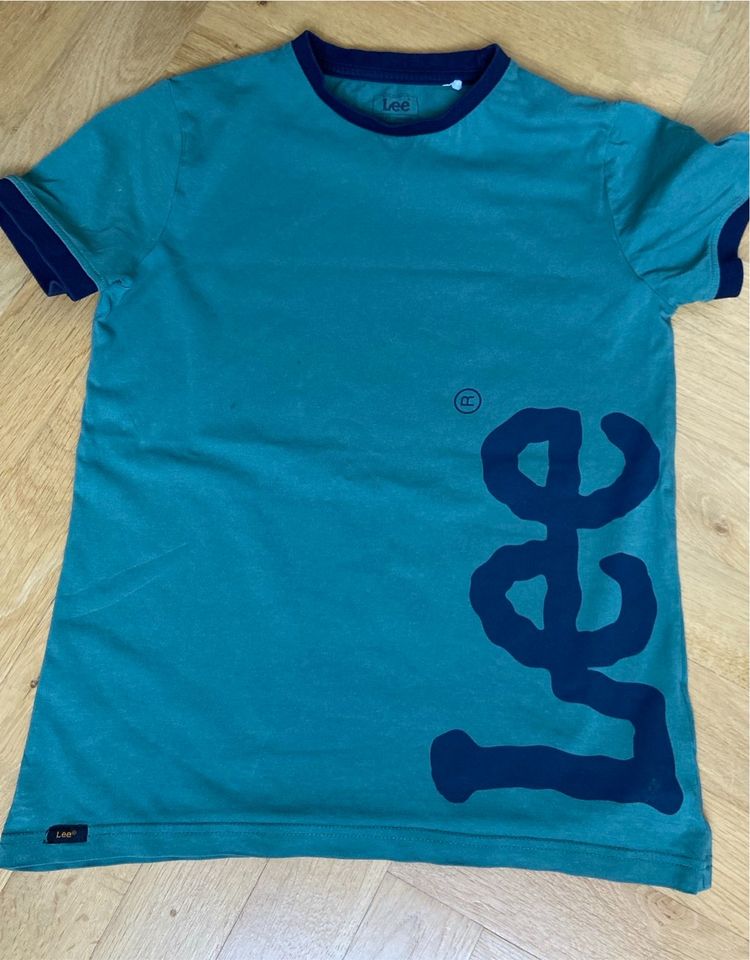 Lee T-Shirt Gr 152 grün/blau in Leipzig