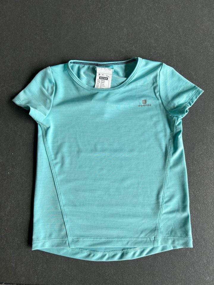 Sportshirt Shirt DOMYOS • Decathlon • blau türkis • Gr. 92 98 in Wegscheid