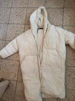 Zara Wintermantel Daune lang und Oversized in weiß Wandsbek - Hamburg Rahlstedt Vorschau