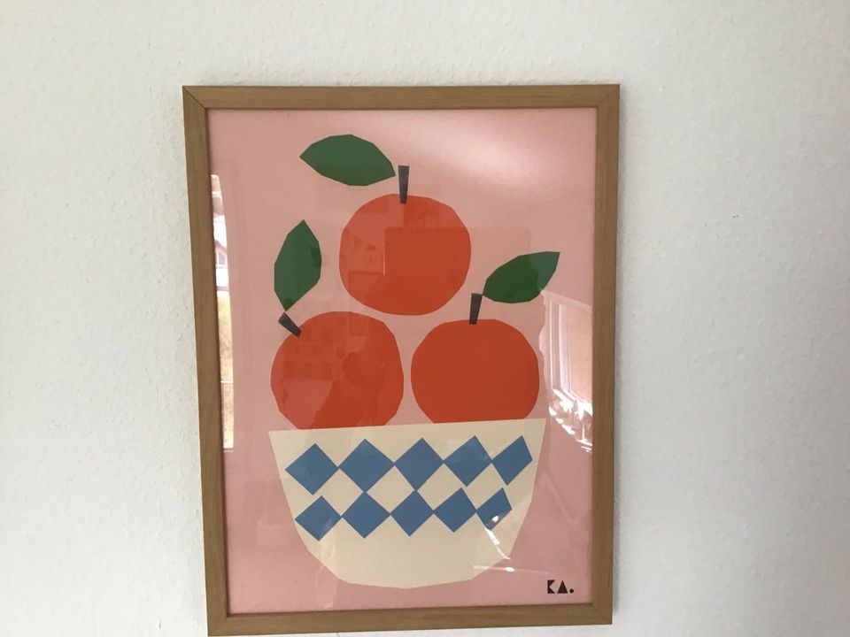 Poster Orangen 30x40 cm Prints by KA in Steinau an der Straße