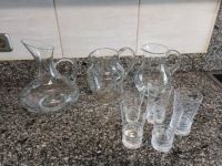 Glaskrug, Glaskrüge, Sechter, 5 Campari Gläser mit Spieße Sachsen - Königsbrück Vorschau