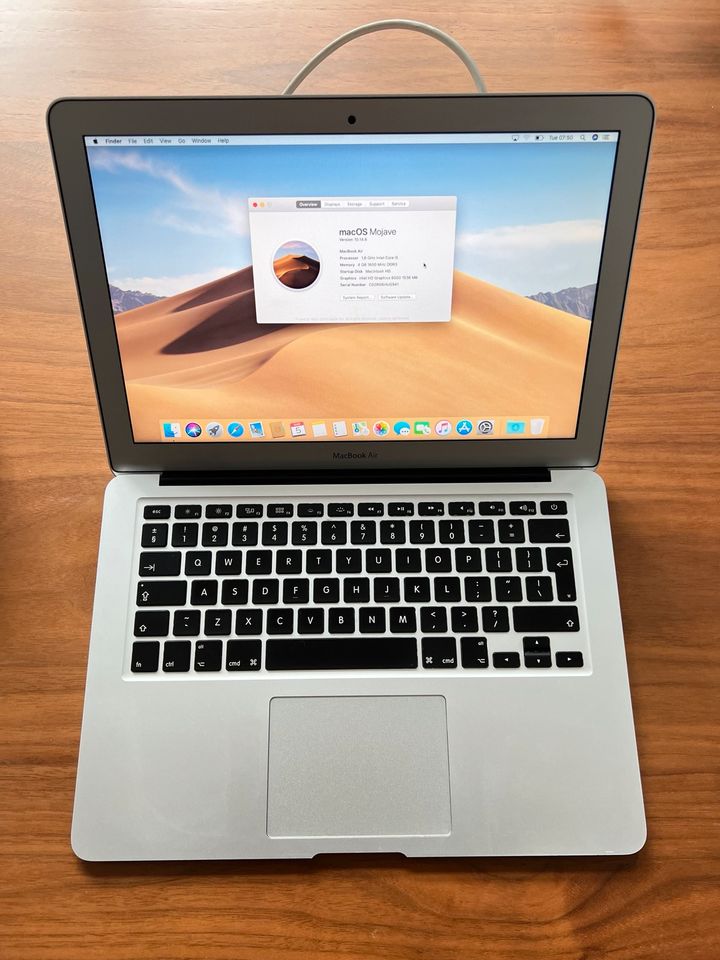 MacBook Air 13" (2015) - Core i5 1.6 GHz SSD 256 GB - US Tastatur in Berlin