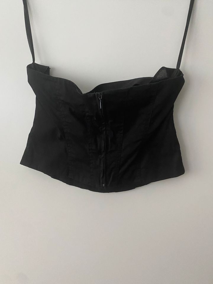 Bandeau Top schwarz s.Oliver Gr. 36 in Weingarten