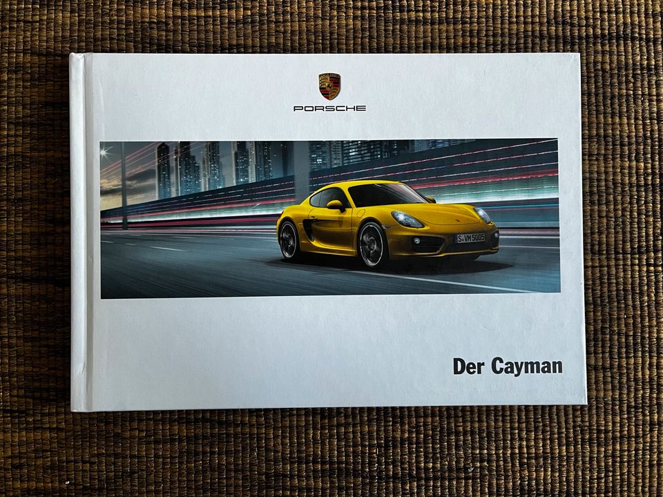 Porsche Produktkatalog Der Cayman 06/2013 in Berlin