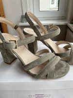 Sandalen Pumps 38 khaki Wildleder 5th Avenue Deichmann Schleswig-Holstein - Lübeck Vorschau