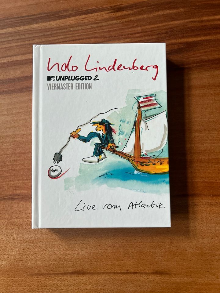 Udo Lindenberg –live vom Atlantik– Viermaster Edition – 2CD 2DVD in Hannover