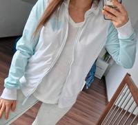 Jacke Pullover Bluse  türkis weiß mint S neu Bayern - Türkheim Vorschau