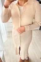 Mango creme beige Strickjacke Cardigan Kleid mit Glitzer Düsseldorf - Wersten Vorschau