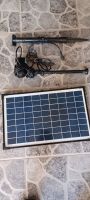 Solarpanel | Agora Tec Solarpumpe 10 W Teichpumpe Baden-Württemberg - Wertheim Vorschau