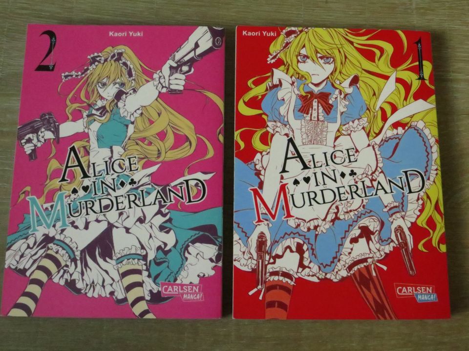 Alice in Murderland Manga Kaori Yuki Horror Fantasy Mystery 1-8 in Bremen