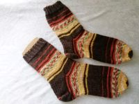 Socken handgestrickt, Größe 42/43, Stricksocken, Wollsocken Schleswig-Holstein - Großenwiehe Vorschau