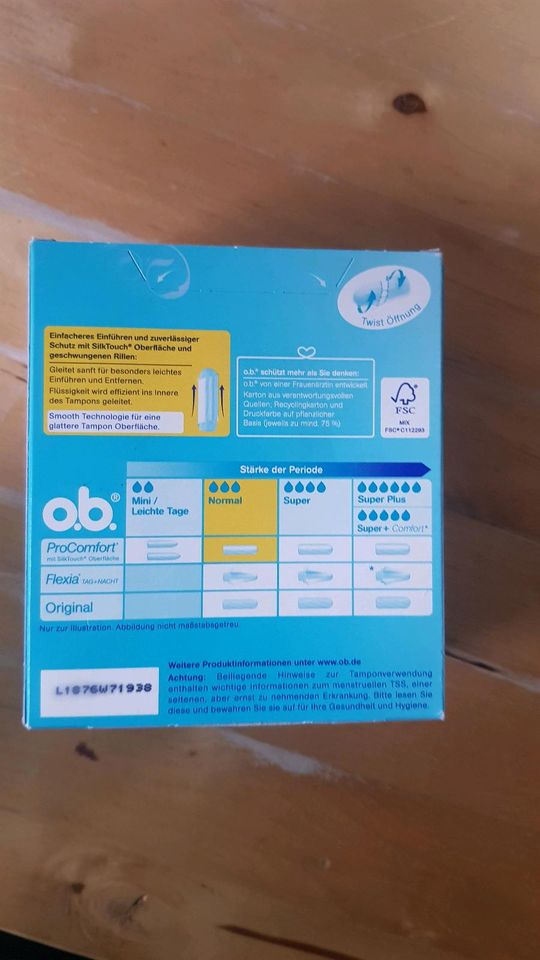 o.b. Pro Comfort Normal Tampons NEU OVP in München