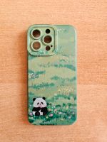 iPhone 15/14 Pro Max case Hülle Silikon Panda gebraucht Frankfurt am Main - Gallusviertel Vorschau