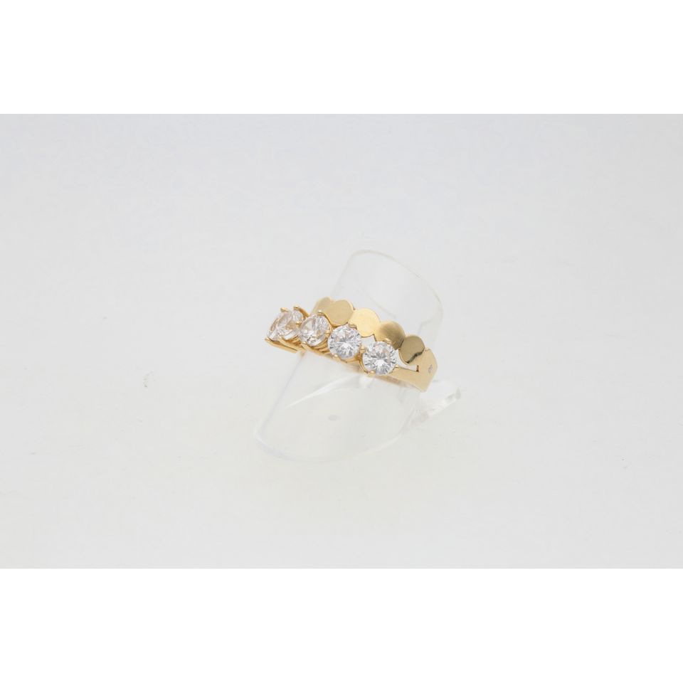 GOLD DAMEN RING 14k 585 Gr. 57 3,96g Gelb Gold AU in Berlin