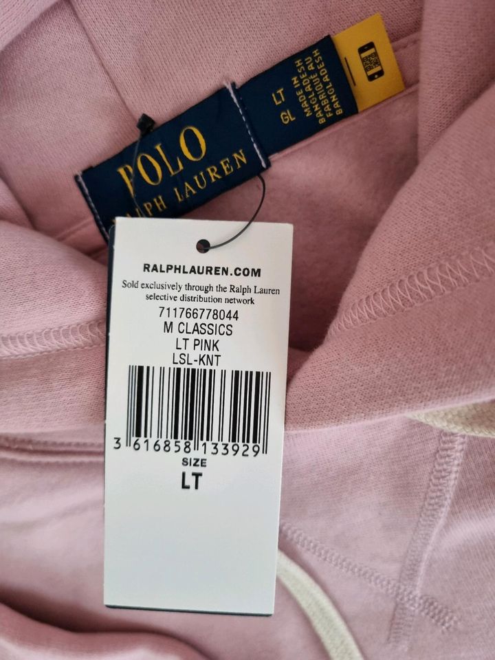 Ralph Lauren Hoodie Kapuzenpullover Rose Gr. TALL L NEU UNGETRAGE in Koblenz