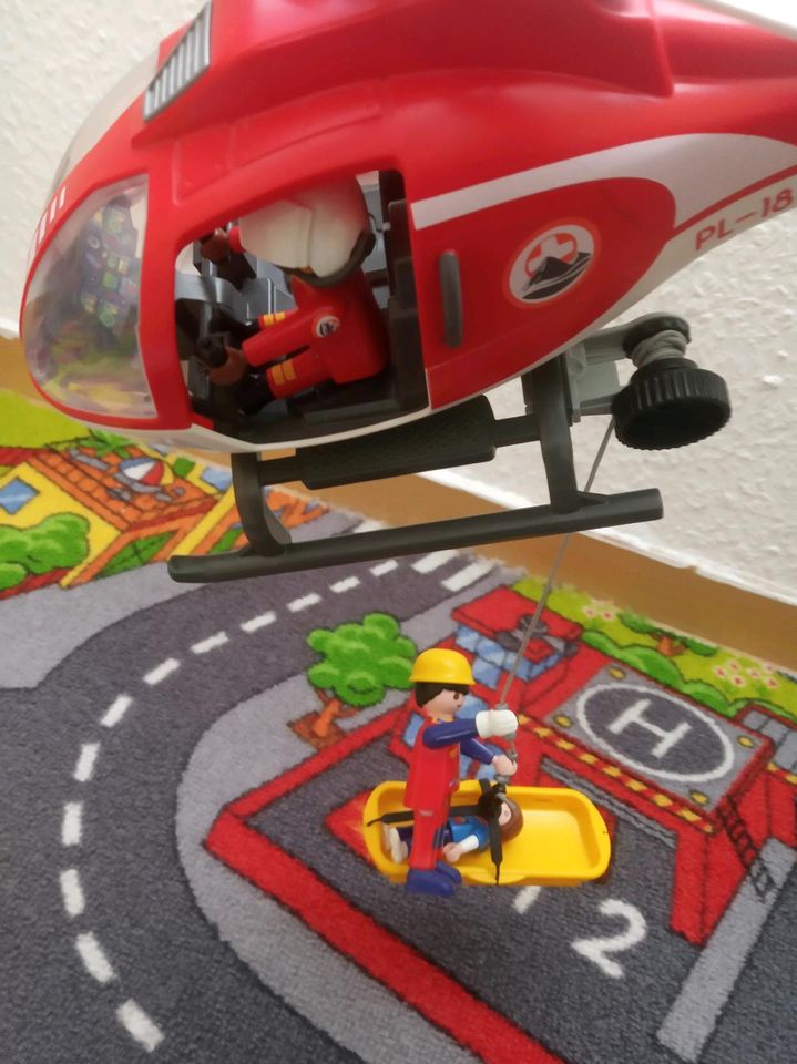 Playmobil Bergrettung Helikopter in Magdeburg