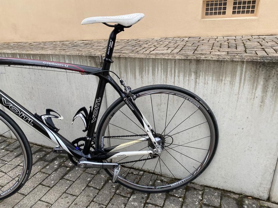 *WIE NEU* VOITL Rennrad Carbon und voll Ultegra in Nußloch