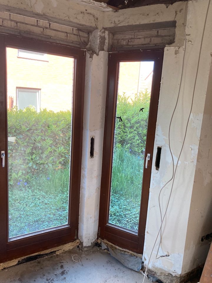 Fenster Abriss Umbau Gewächshaus in Dinklage