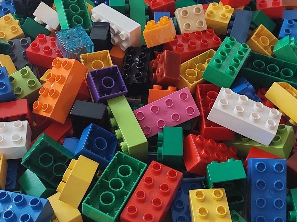 LEGO Duplo Starterset 50-400 Steine Sammlung konvolut Kilo in Mauritz