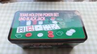 Texas Holdem Poker Set und Black Jack (Neuwertig) Bochum - Bochum-Nord Vorschau