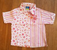 Mädchen Bluse, Hemd, Shirt, Größe 110, weiß/orange/pink, topolino Essen - Essen-Stadtmitte Vorschau