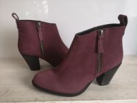 Damen Schuhe Stiefeletten Boots JIGSAW Gr 38 weinrot Echtleder Duisburg - Friemersheim Vorschau