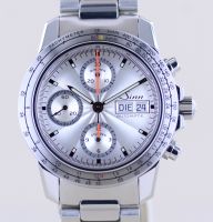 Sinn Uhr 303 M-kmh Day-Date Chronograph Silver Dial Modellbahn Nordrhein-Westfalen - Langenfeld Vorschau