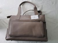 Clever & Chic Damenhandtasche Taupe echtleder Duisburg - Duisburg-Mitte Vorschau