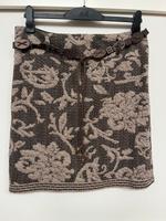 Rock Jacquard Stoff Taupe/Braun/Grau mit Gürtel Bremen - Horn Vorschau