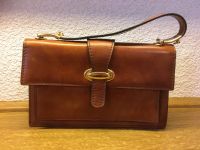 * w NEU * Leder Handtasche Schultertasche Gold Vintage Retro Büro Berlin - Heiligensee Vorschau