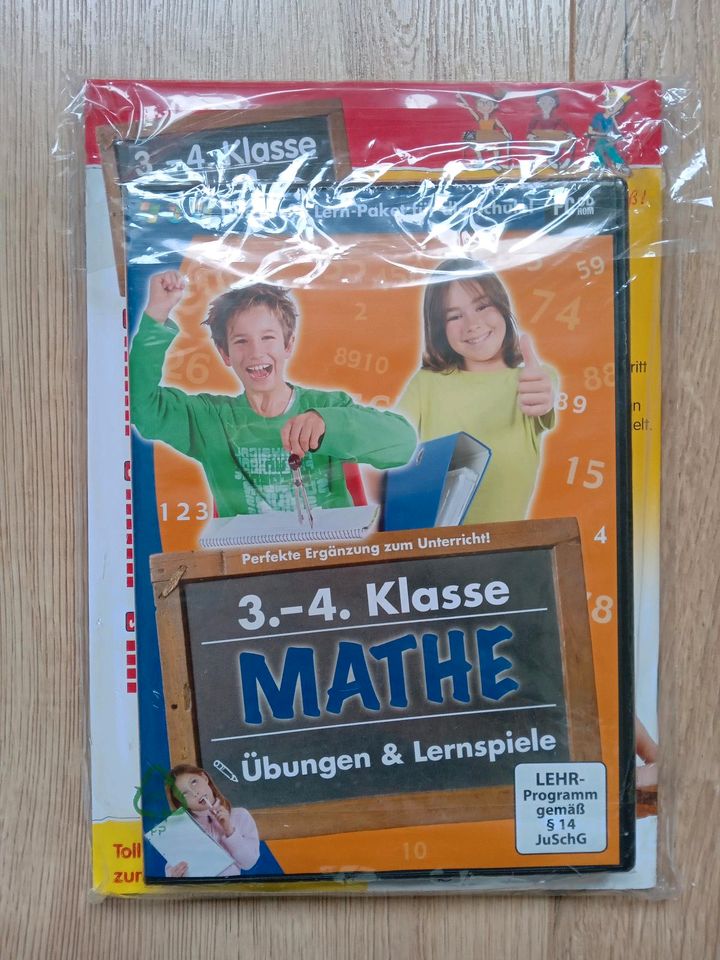 Lernspiel für PC, Mathe Klasse 3, 4, NEU, 3€, OVP in Mosbach