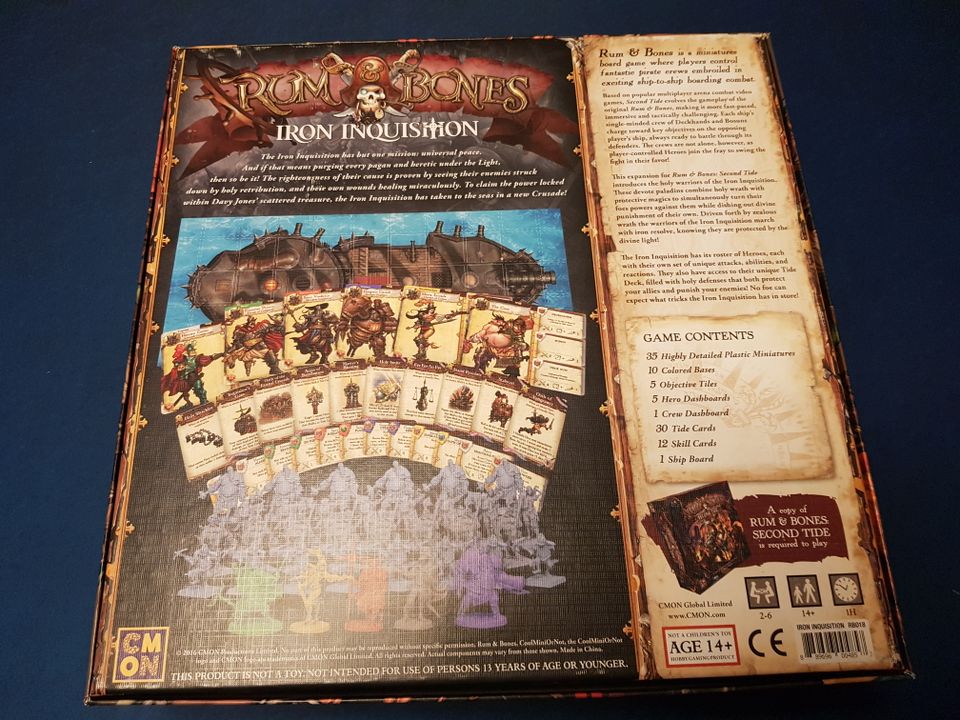 Rum and Bones Second Tide Kickstarter Paket + Upgrade Kit in Würzburg