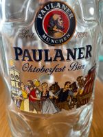 Maßkrug 1 Liter Paulaner Oktoberfest Bier Baden-Württemberg - Bönnigheim Vorschau